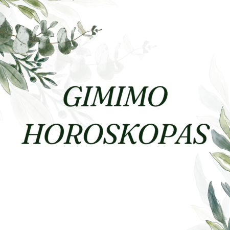 Gimimo Horoskopas
