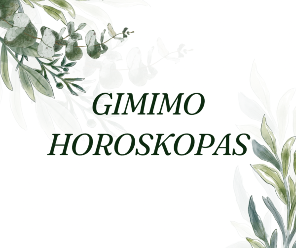 Gimimo Horoskopas