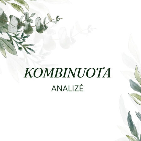Kombinuota analizė