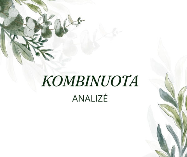 Kombinuota analizė