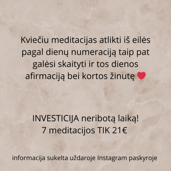 Uždara meditacijų grupė - Image 4