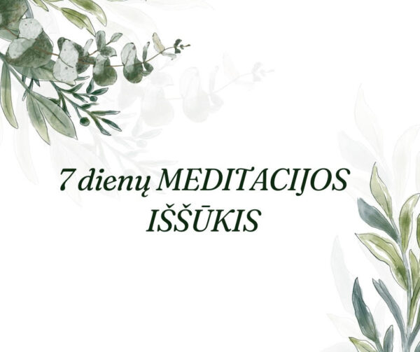 Uždara meditacijų grupė