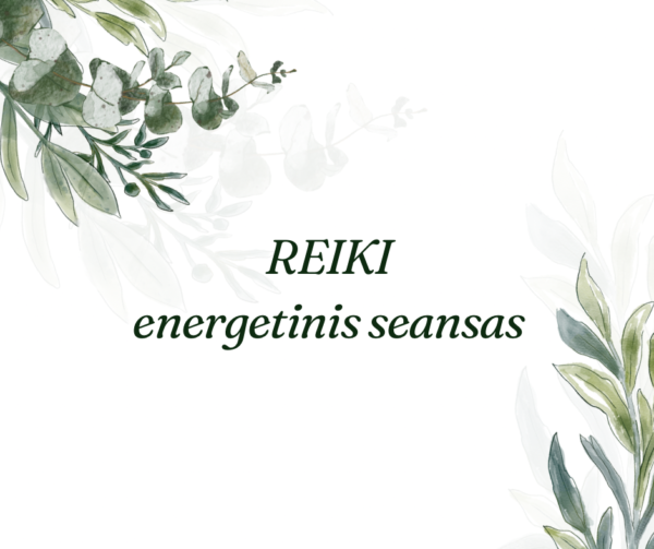 Gyvas Reiki seansas