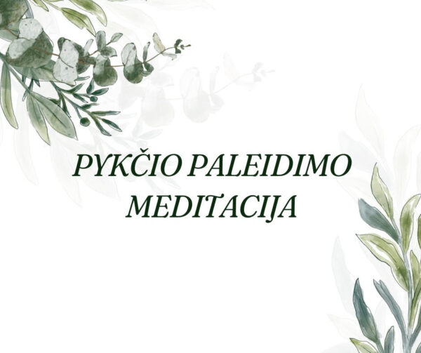 Pykčio paleidimo meditacija