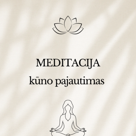 Kūno pajautimo meditacija
